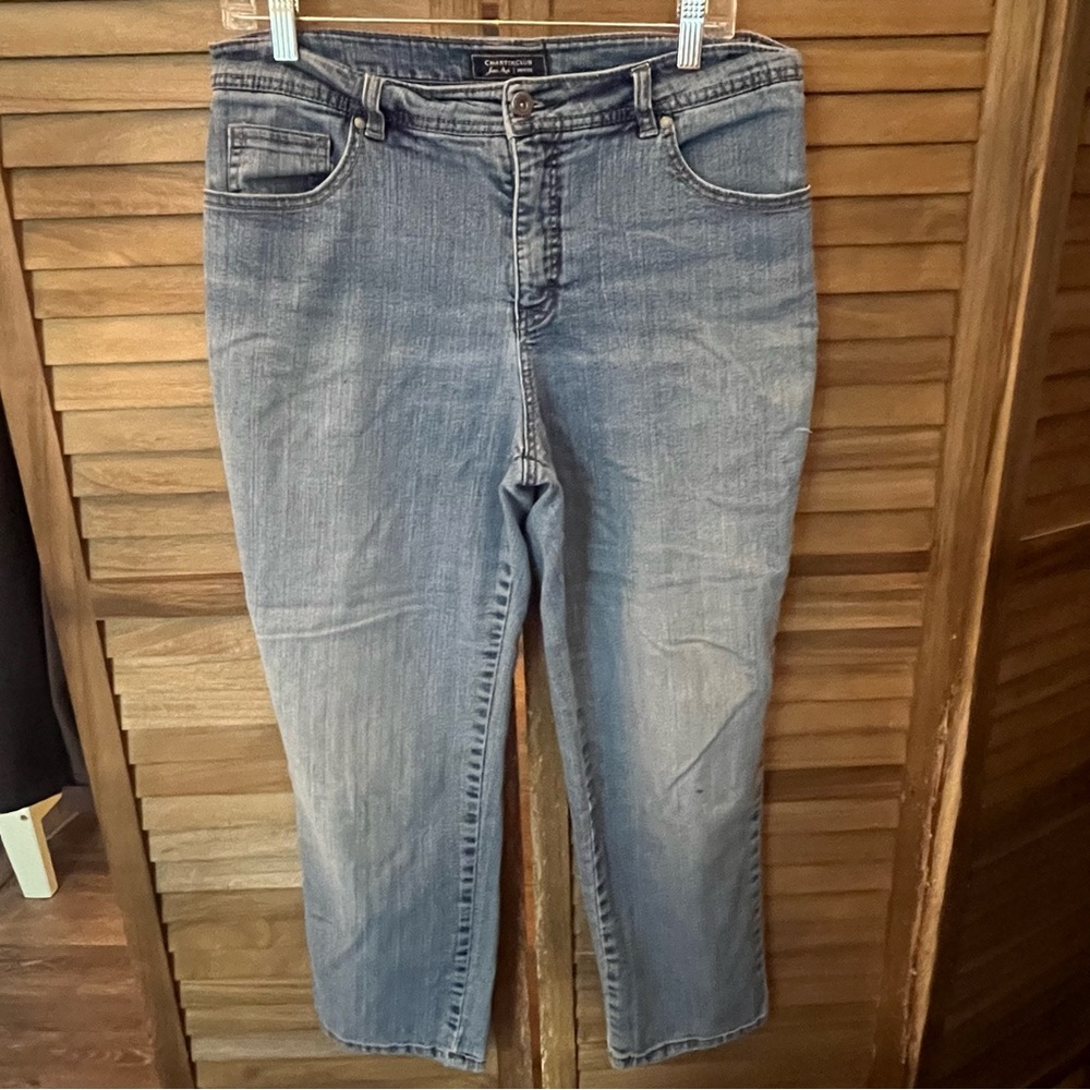 Charter Club Light Blue Straight Leg Jeans
